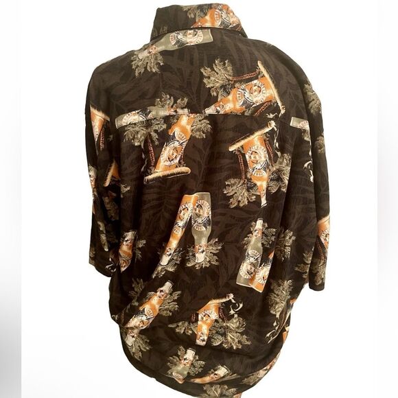 COPY - Puritan Hawaiian shirt tropical Sport Beer drink Resort Beach men’s L - Picture 5 of 8